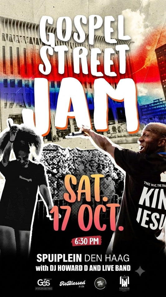 Zaterdag 17 oktober 2026 - Gospel Street Jam in Den Haag!