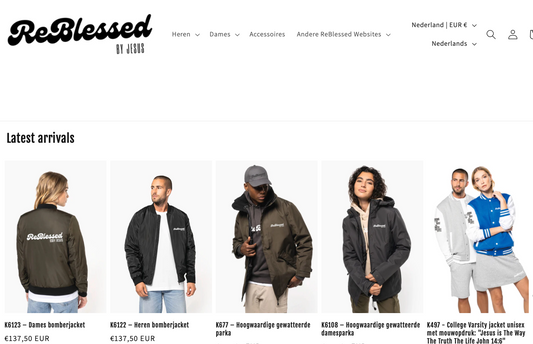 De ReBlessed By Jesus Jassen Collectie is binnen!