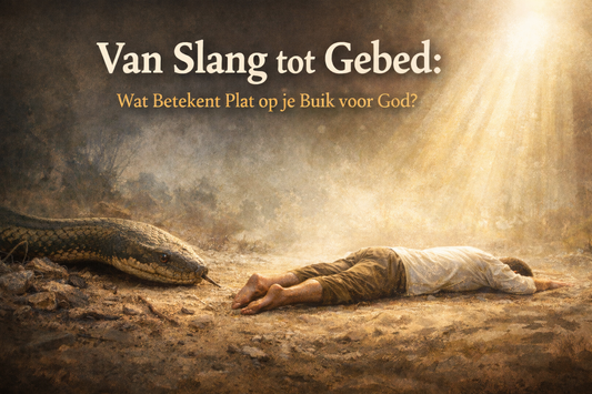 Van slang tot gebed: wat betekent plat op je buik voor God?