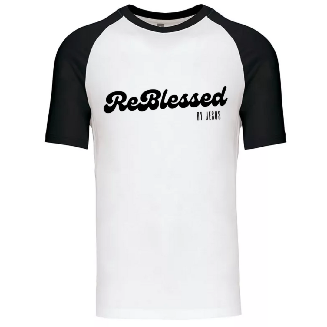 Reblessed T-shirt Wit &amp; Zwart