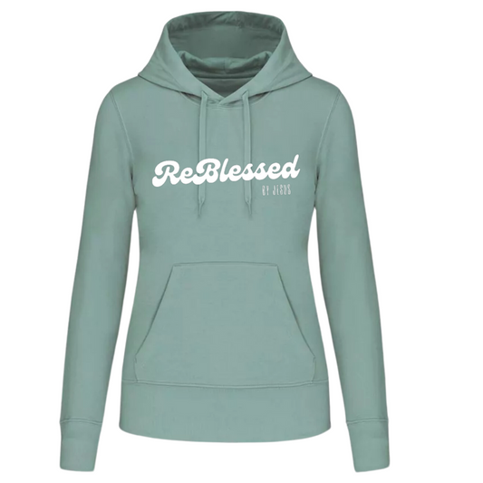 Hoodie Women mint green