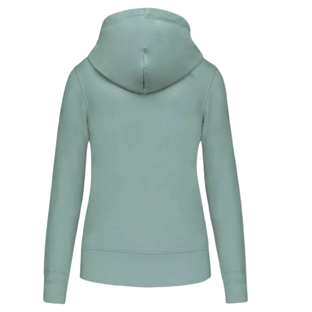 Hoodie Women mint green