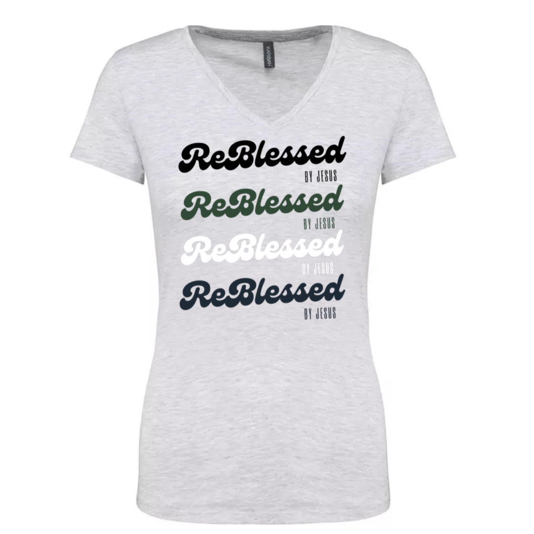 Reblessed T-shirt women Grey